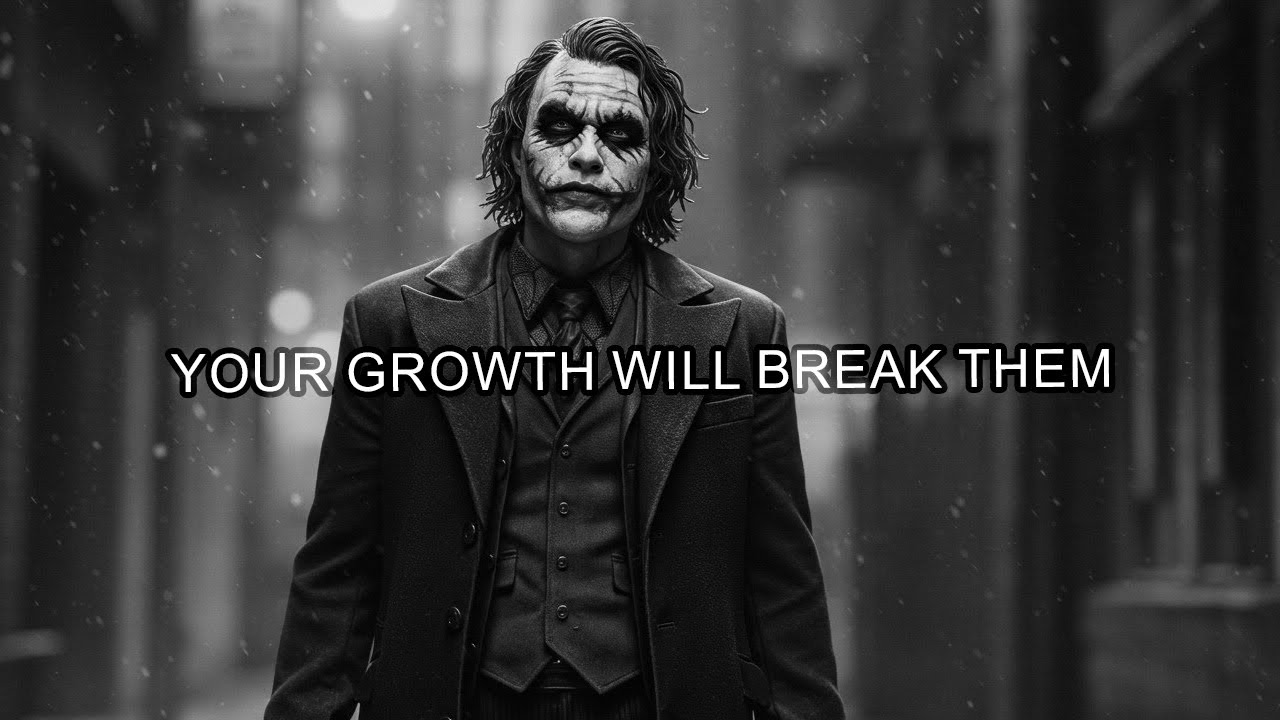 Your Growth Will Break Them More Than Your Anger Ever Could -Joker Speech (Powerful)