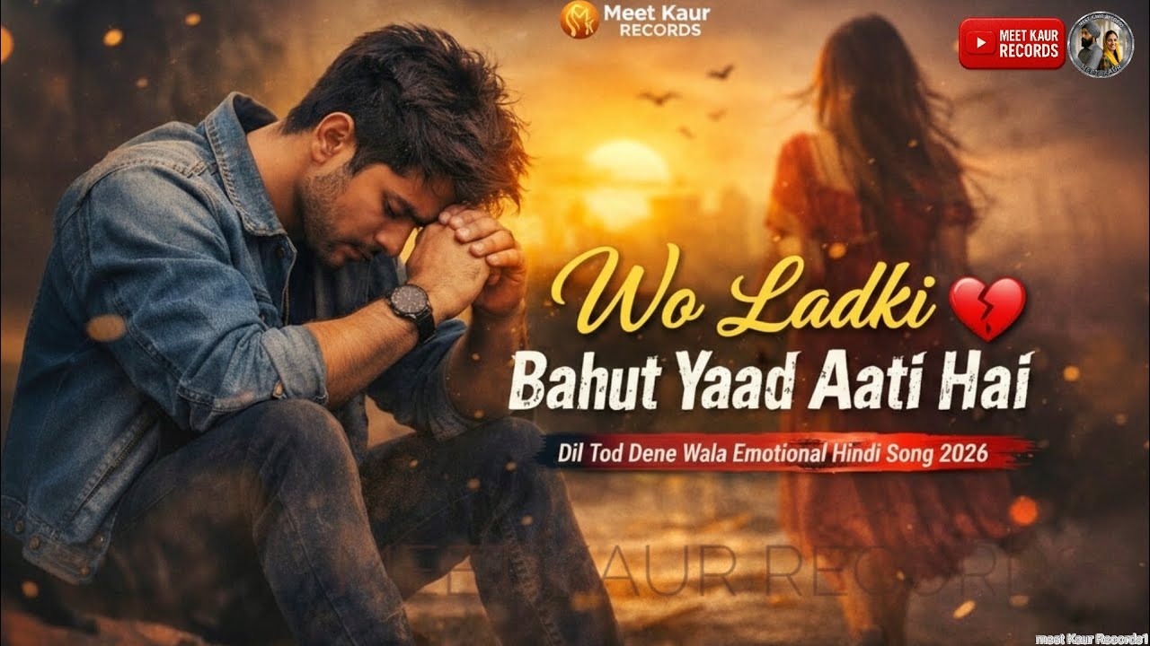 Wo Ladki Bahot Yaad Aati Hai 😭💔 | Heart Touching Emotional Song 2026