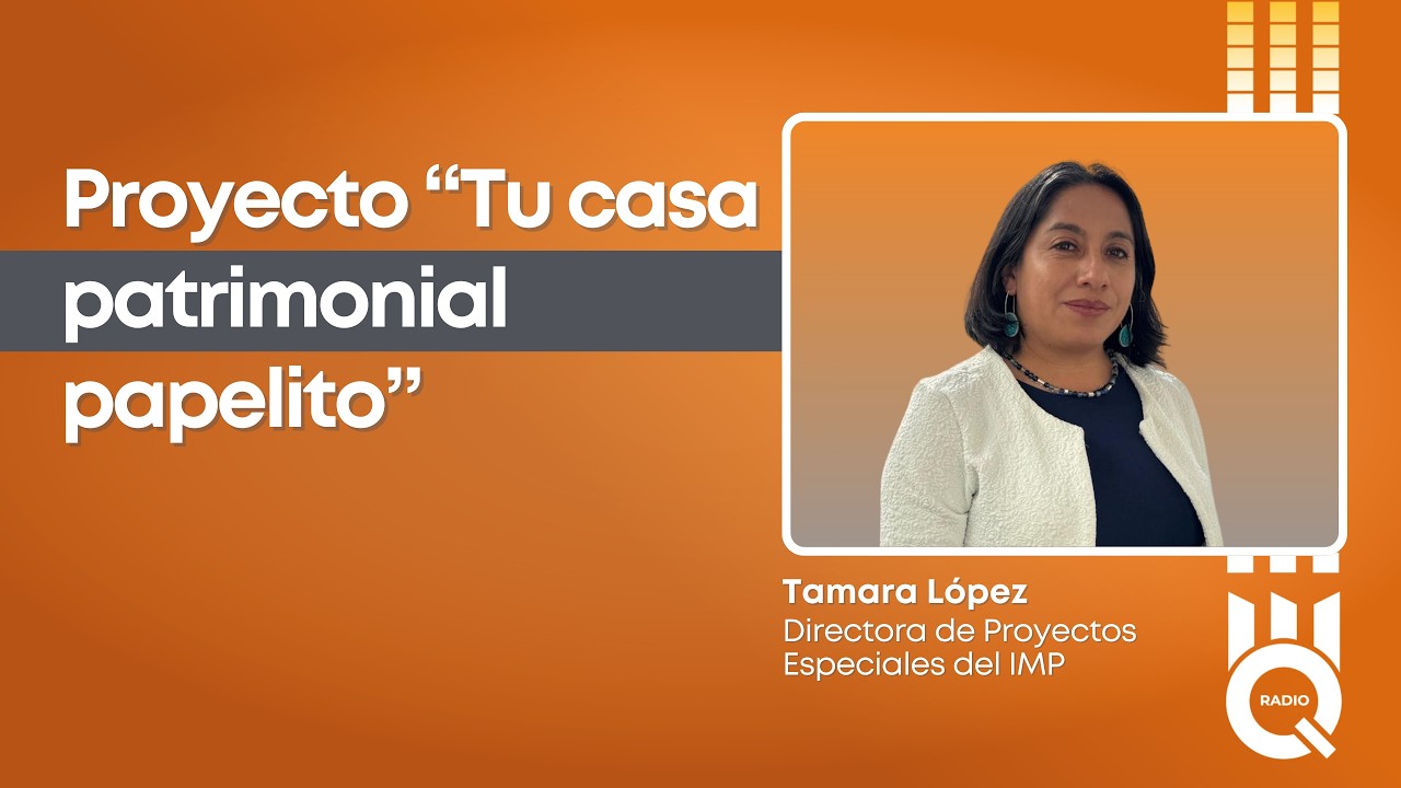 🔴 #Entrevista | Tamara López, directora de Proyectos Especiales del IMP.