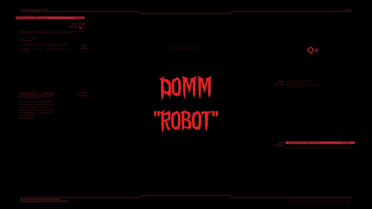 Domm - Robot (Prod. Kize)