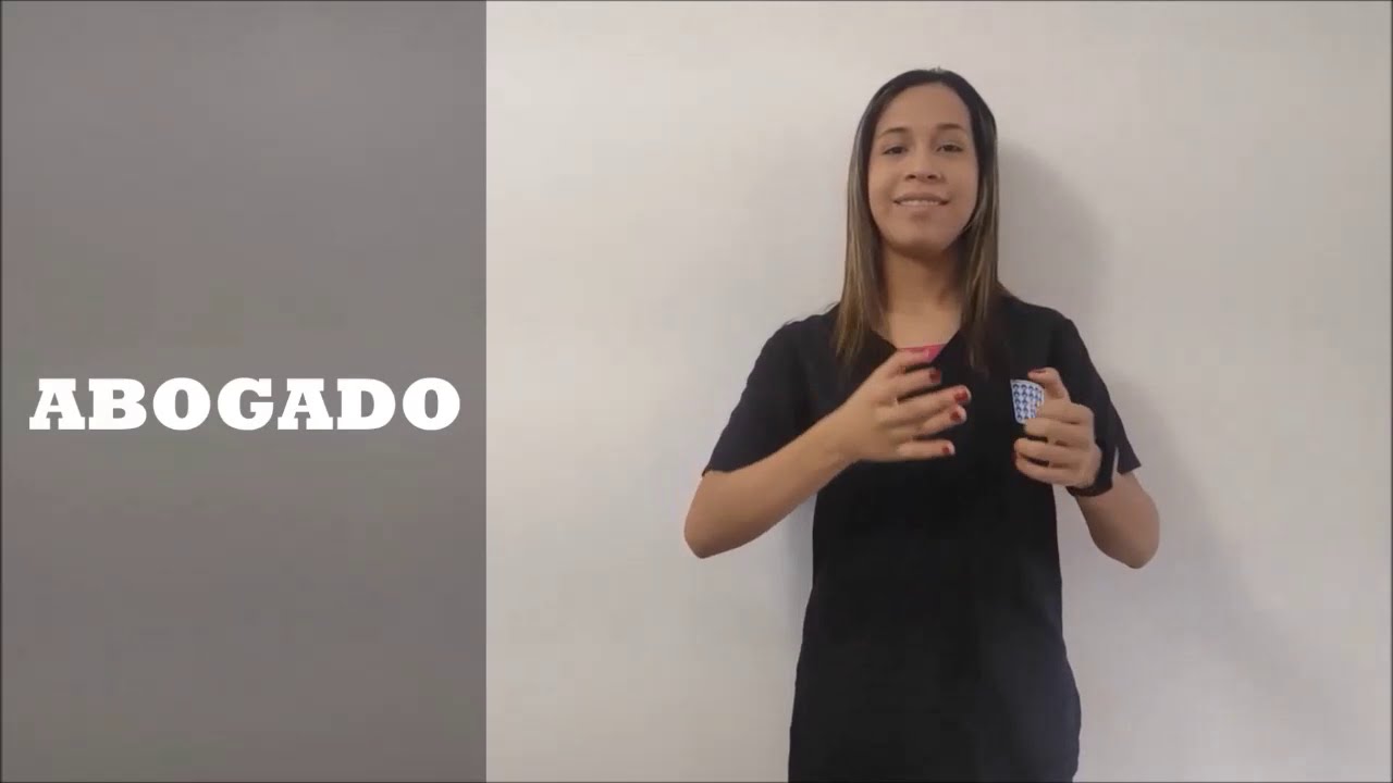 Profesiones en Lengua de Señas Venezolana (LSV)