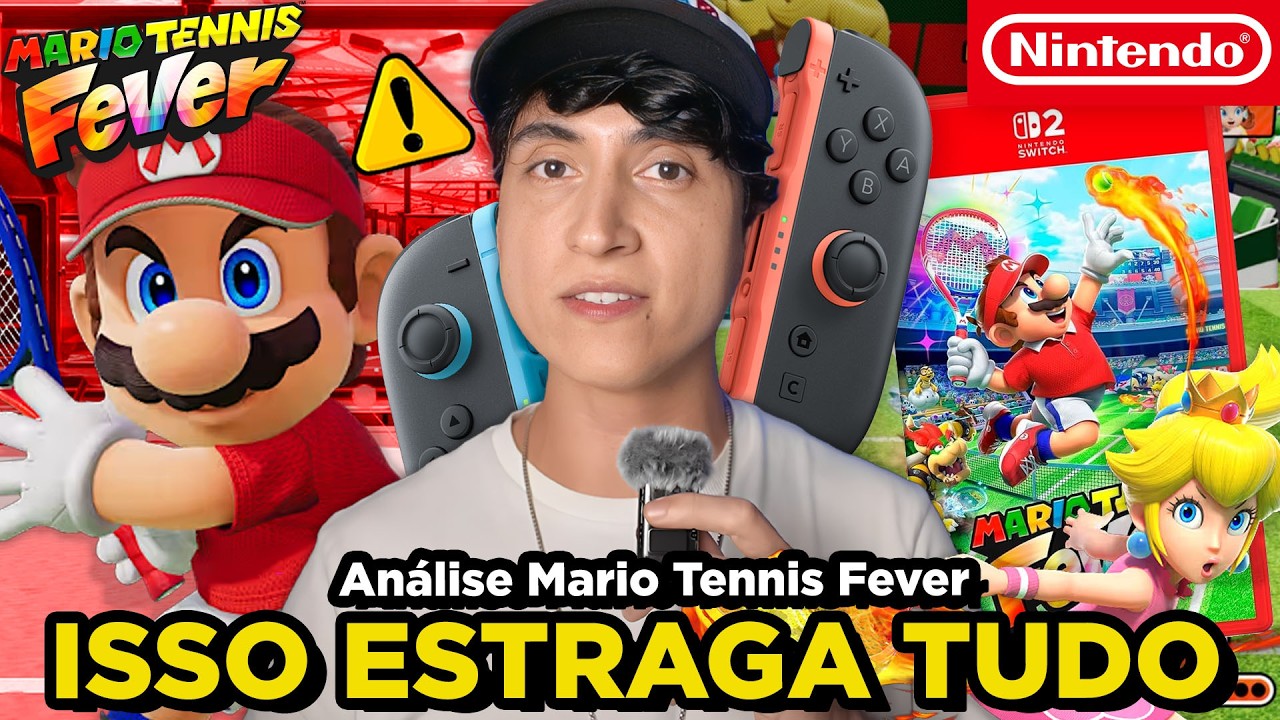 Eu não esperava isso de Mario Tennis Fever l Minha Análise