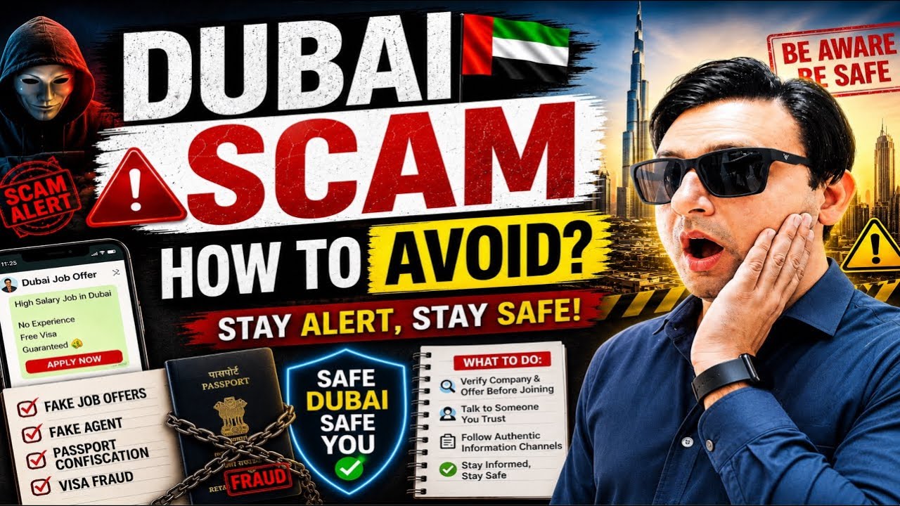     Dubai Scam Alert! Don&rsquo;t Get Trapped by Fake Agents / Dubai Job Scam 2026 How to Avoid Fake Job 