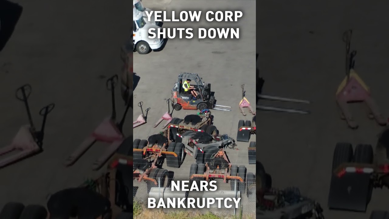 Yellow Corp shuts down operations, nears bankruptcy