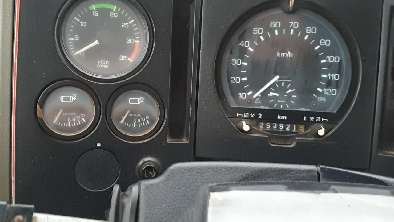 Ford Cargo 1989  first start in 2 months