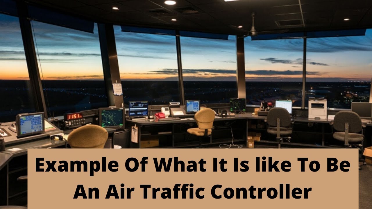 Example Of What It Is Like To Be An Air Traffic Controller