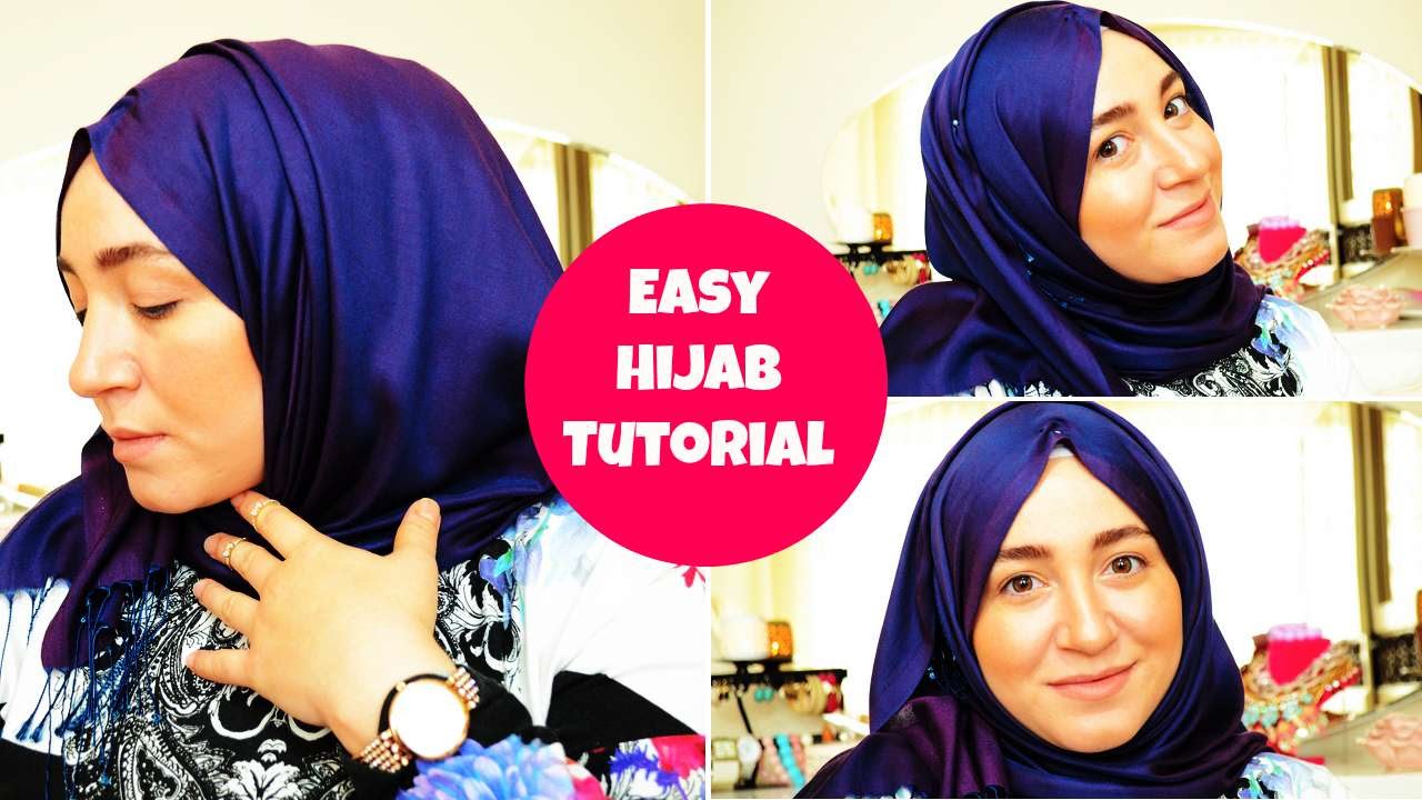 Hijab Tutorial 2019 - Everyday Hijab Tutorial for round face