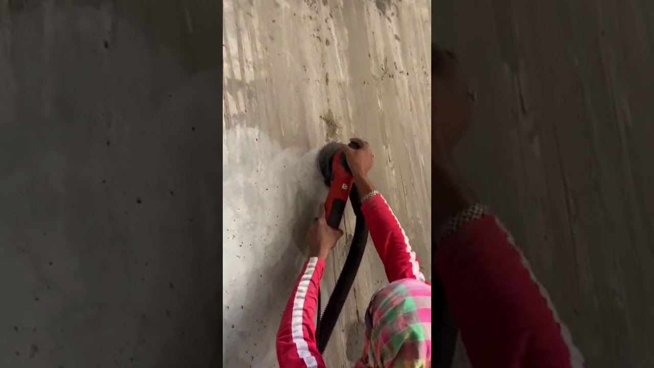 Rcc Wall grinding