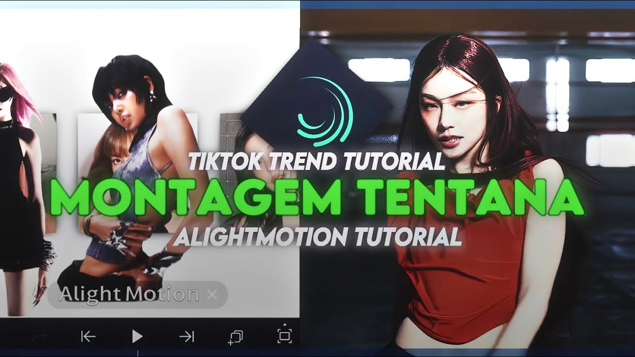 &ldquo;Montagem tentana&rdquo; tiktok trend - alightmotion tutorial 