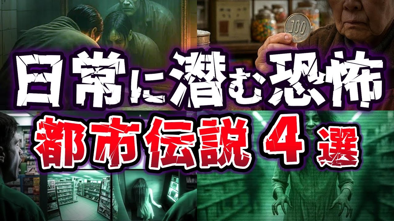 【ゆっくり解説】知ってはいけない!! 一歩間違えれば異界や呪いにつながる 怪異の都市伝説４選