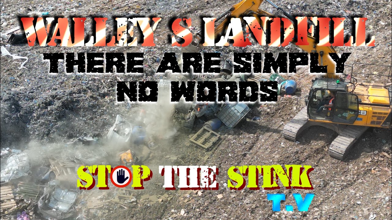 Stop the Stink -2023 - Walleys Quarry Landfill - Never seen so many lorries dumping and dust 😳😬😤