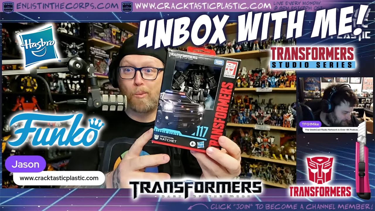 Unbox w/Me [1/21/26] Funko Pop! Thundercracker (Chase) + Transformers Studio Series Hatchet