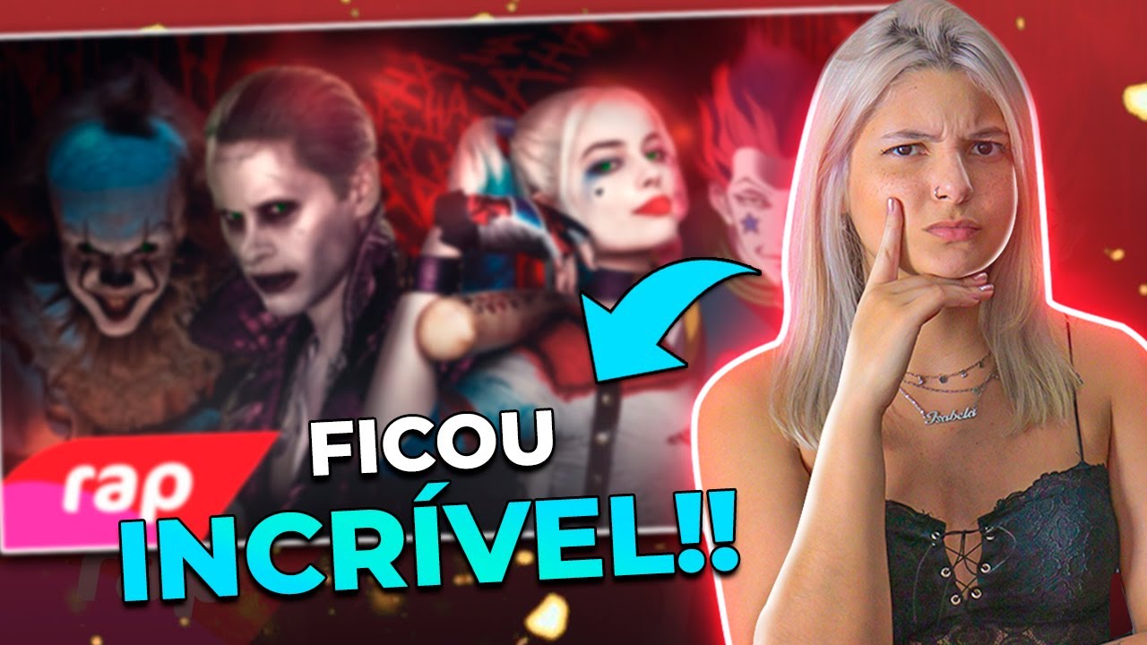 (Rap do Coringa, Arlequina, Hisoka e Pennywise) CIRCO DOS HORRORES 2 | NERD HITS - REACT