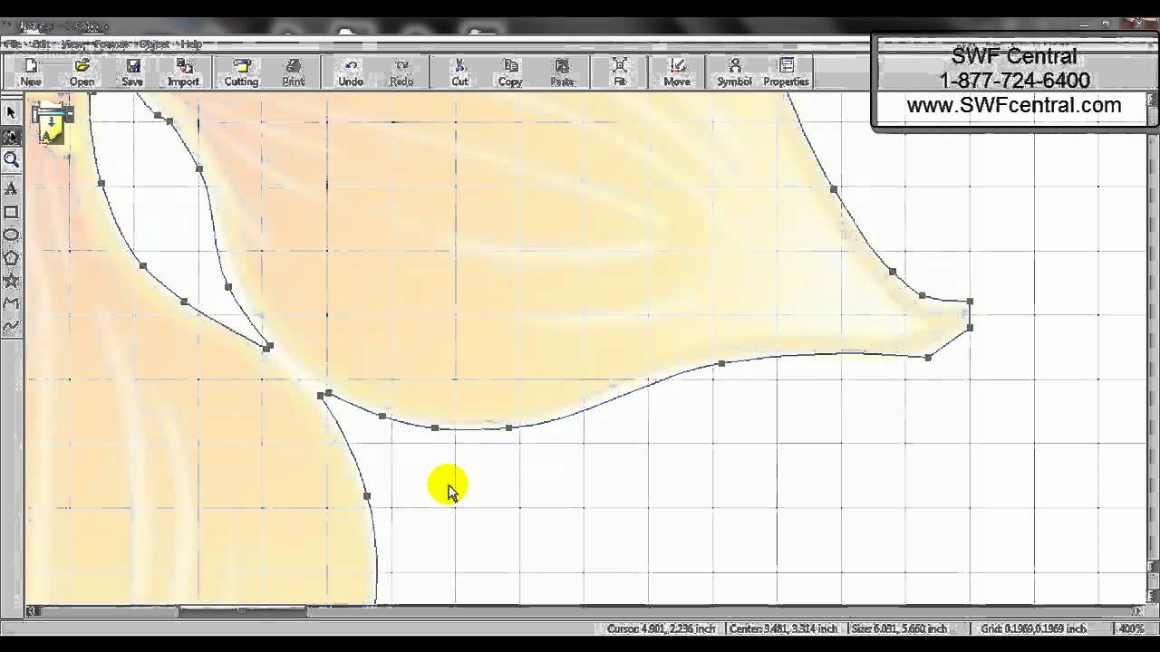 Roland Cut Studio - Node Editing - Video 4