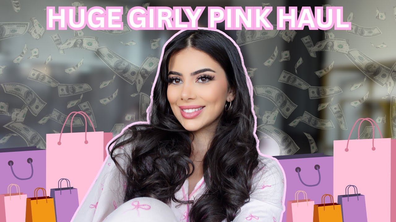 HUGE GIRLY AMERICA HAUL (Target, Burlington & Ross) 🛍 + @Fashion Nova Try On Haul! 💕