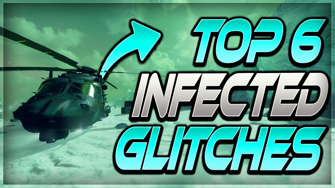 COD GHOST - TOP *6* BEST WORKING GLITCHES ON INFECTED 2023 ! (Out of Map/Hiding Spots/Strafe Jump )