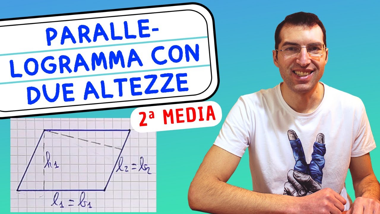 Parallelogramma con DUE ALTEZZE 🧠🤯🤩 - 2ª Media [Tutorial per genitori]