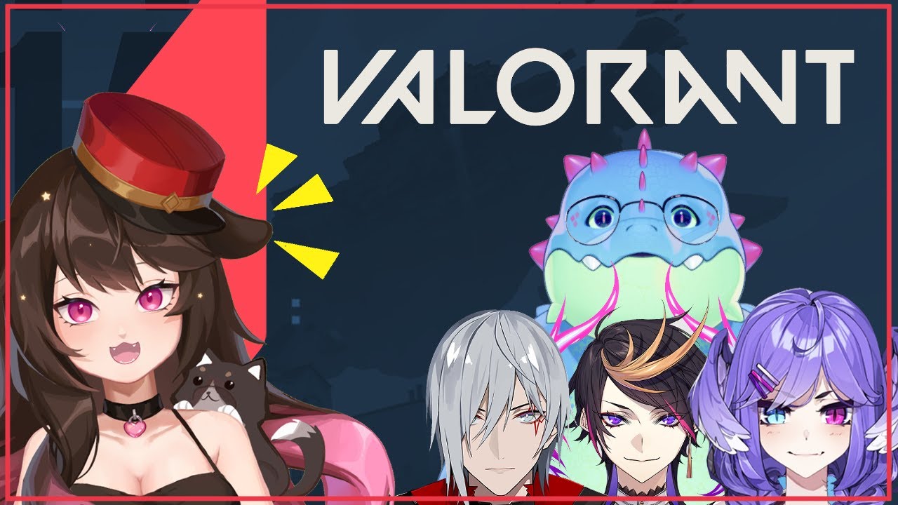Valorant Collab w/ Fulgur Ovid, Scara, Selen Tatsuki, and Shu Yamino