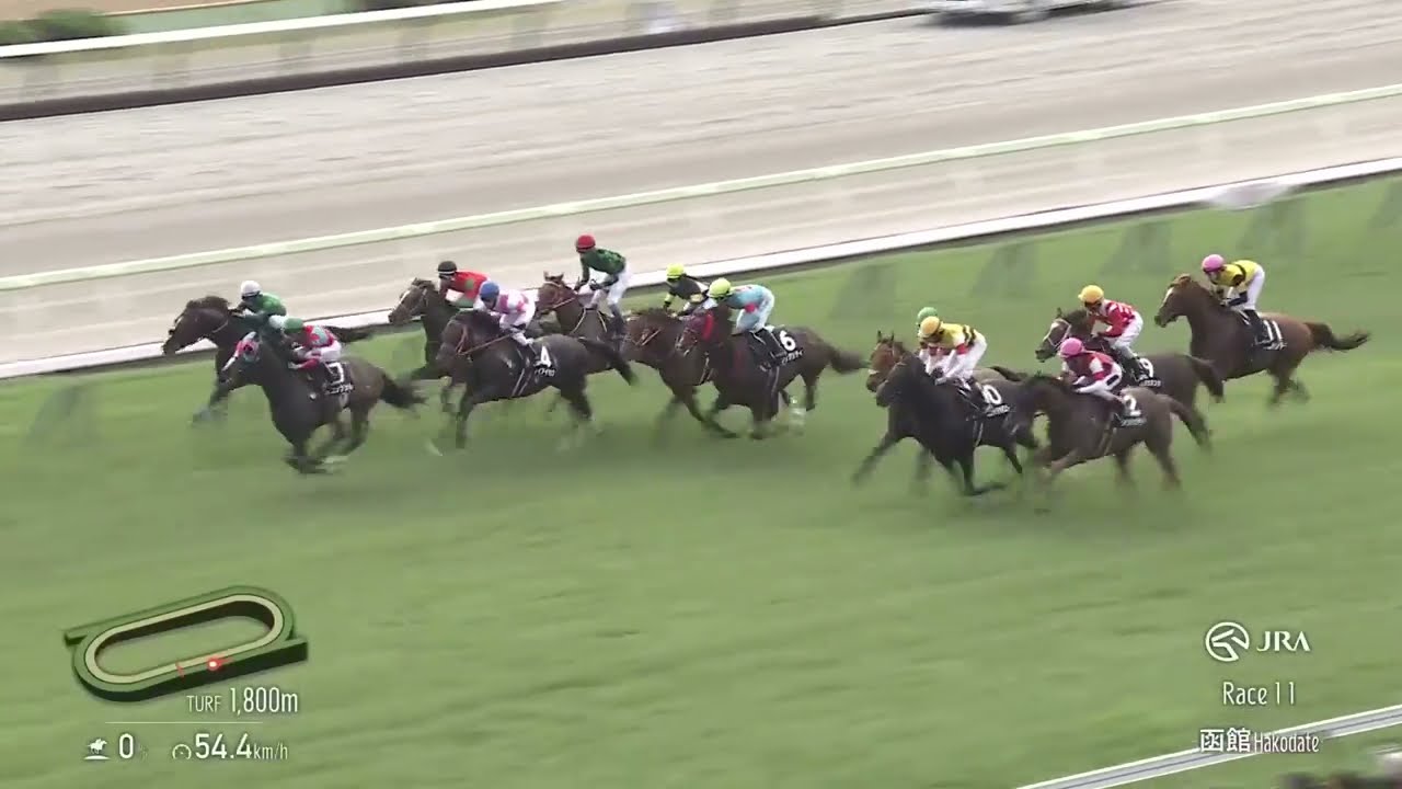 【函館競馬】またもレコードタイムで決着！11R巴賞は藤岡佑介騎手騎乗、ディープインパクト産駒のケイアイセナが1分44秒8のコースレコードで優勝――ディープインパクト産駒はJRA通算2800勝を達成！
