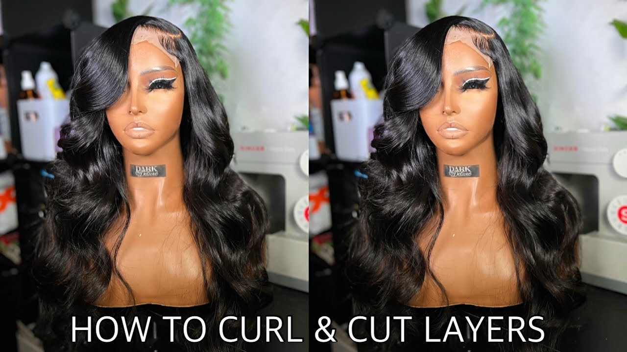 HOW TO CURL & CUT LAYERS | DARK&DELUXE