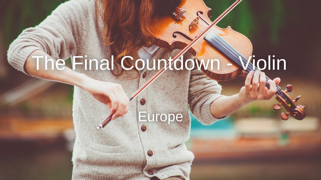 Europe - The Final Countdown - Violin Sheet Music