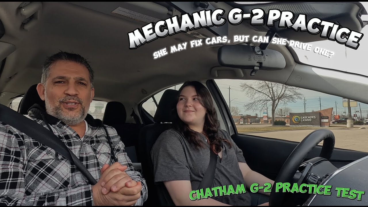 Mechanic Takes on G2 Test in Chatham – Mechanic, But Can She Drive?