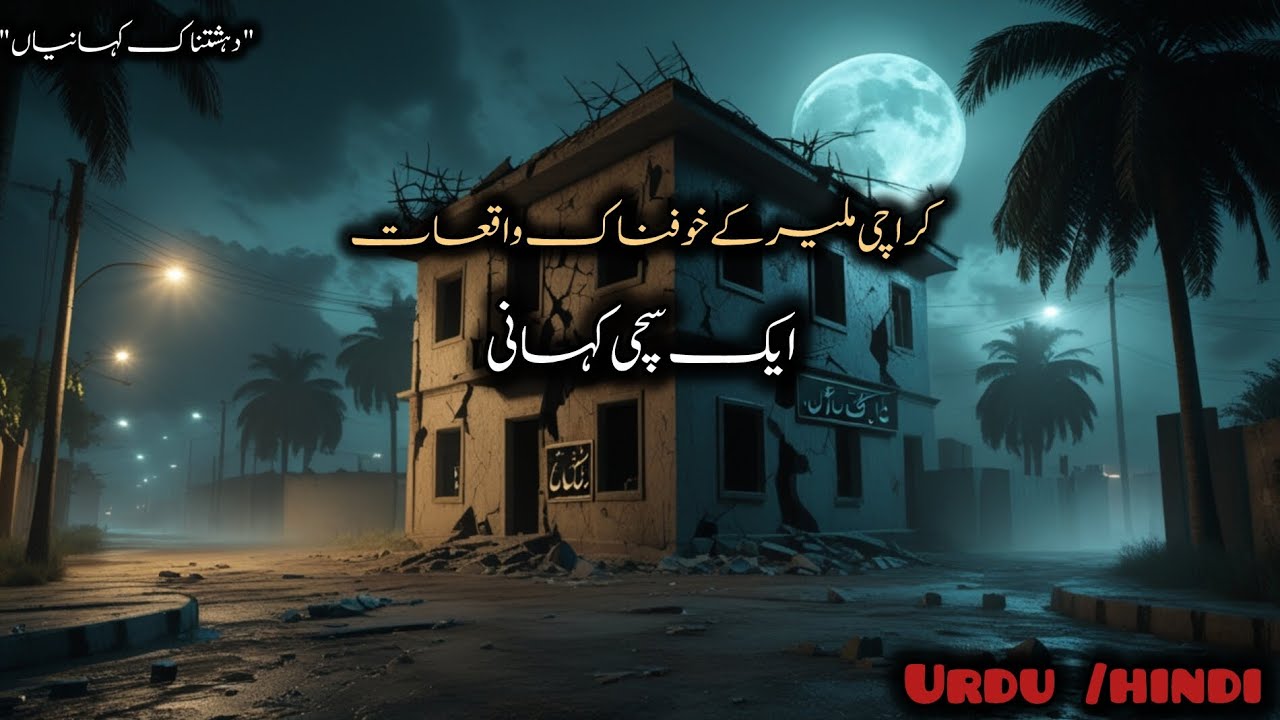 Karachi malir area horror stories | hindi/urdu | jinnat ki kahaniya 