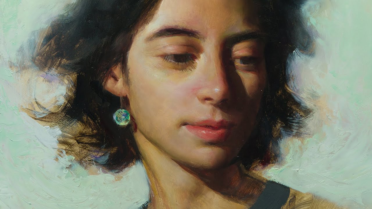 Virginia - Portrait Painting in Oils