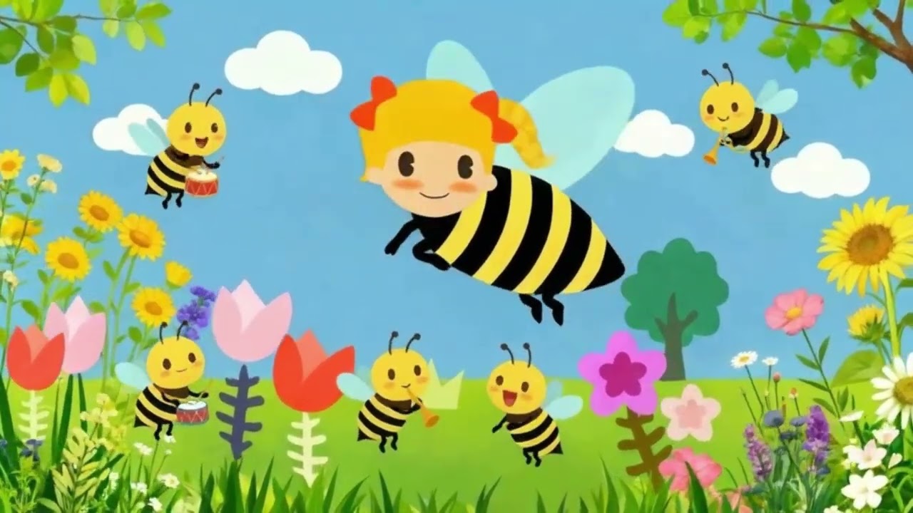 위잉위잉 🐝 | Bee Song for Kids | Nature & Animal Song