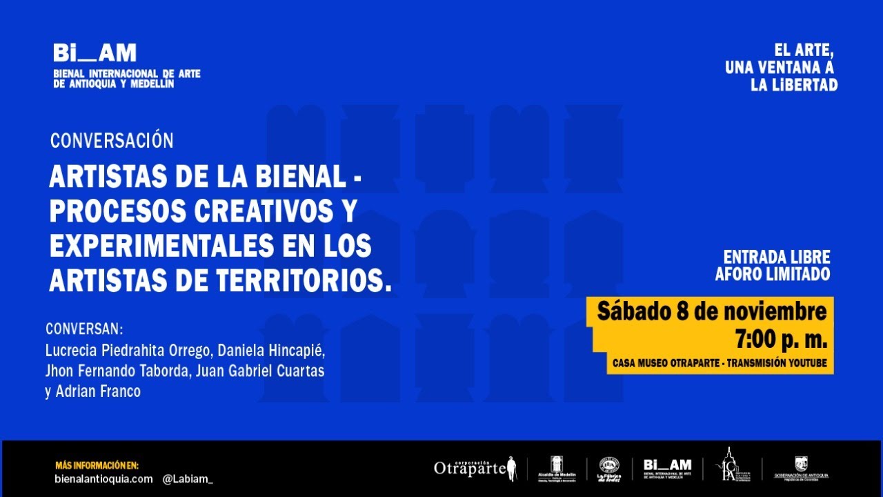 Artistas de la BI_AM: procesos creativos y experimentales en los artistas de territorios