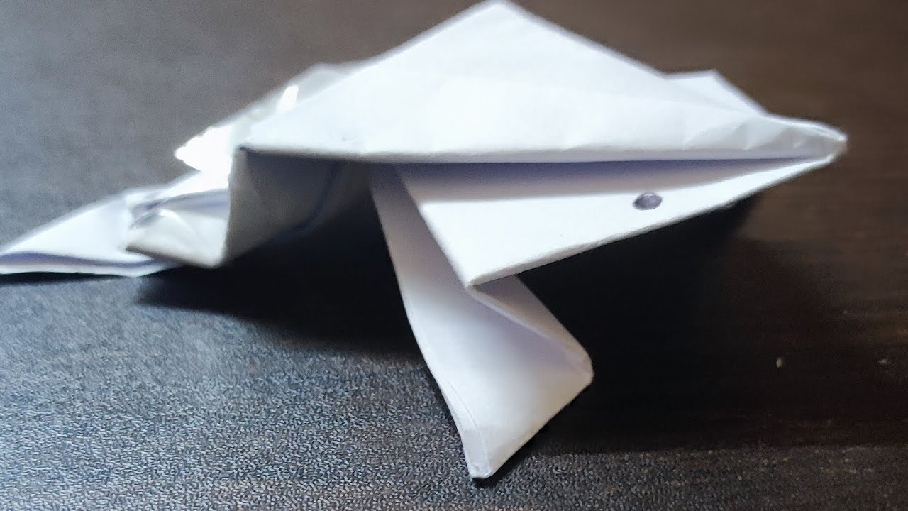 DIY - Jumping Frog Origami || Paper Jumping Frog || Origami.