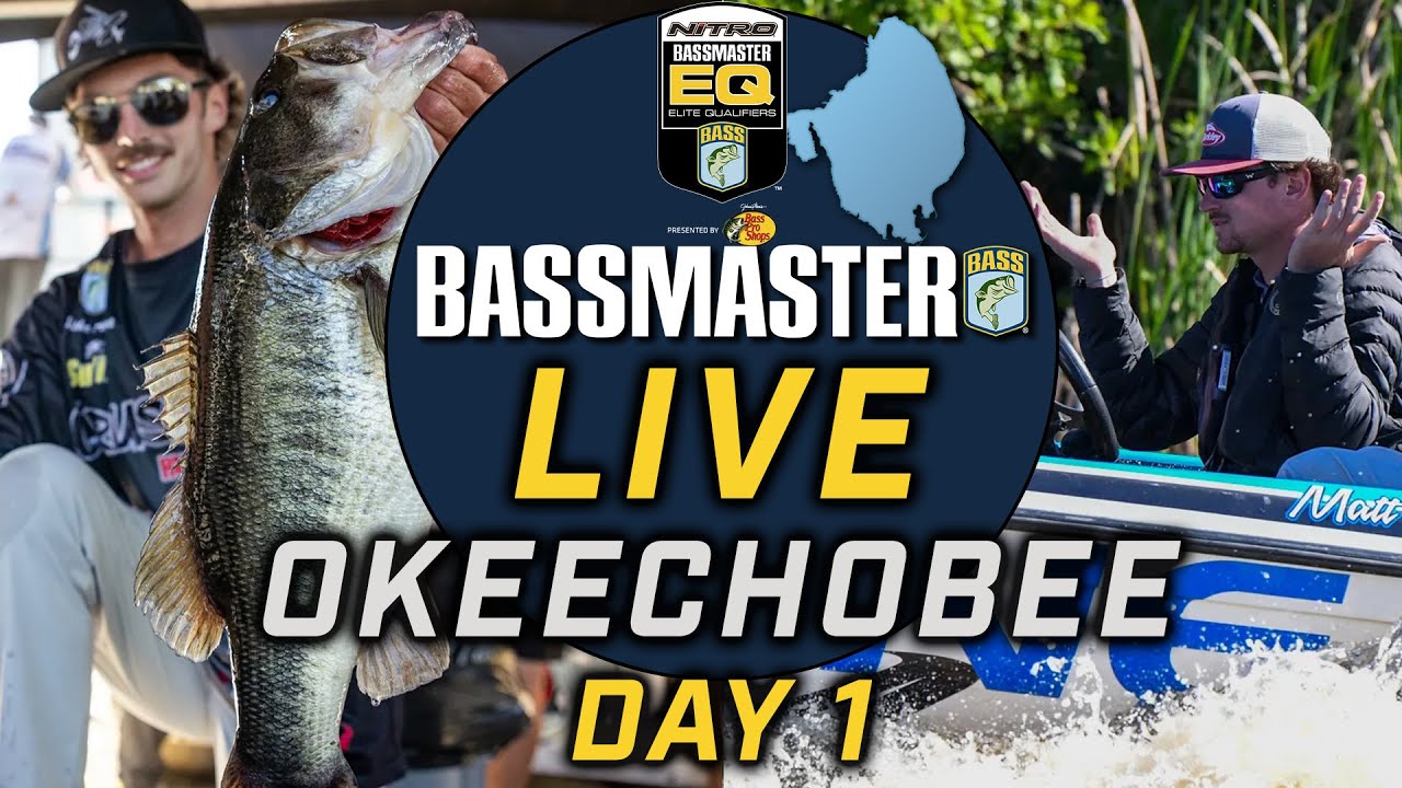 2025 Bassmaster EQ — Day 1 LIVE at Lake Okeechobee