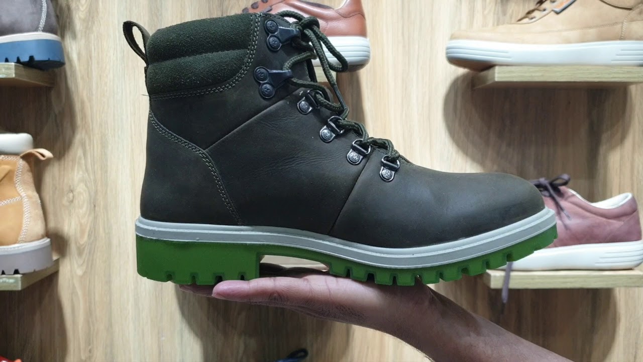 Woodland 2659117 Olive Green Boot