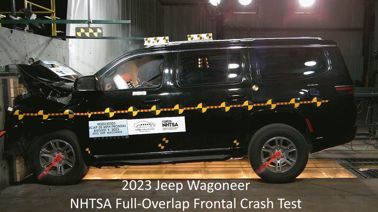 2022-2024 Jeep Wagoneer NHTSA Full-Overlap Frontal Crash Test
