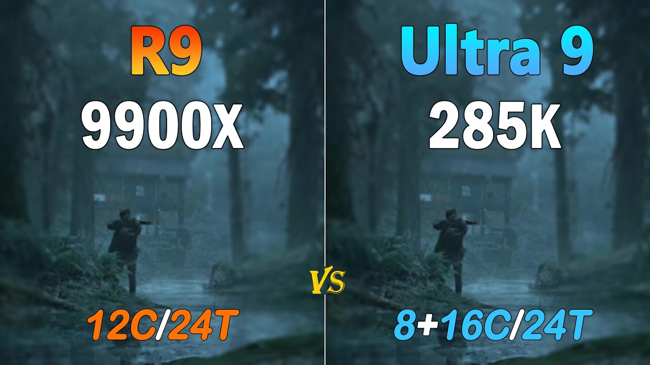 Core Ultra 9 285K vs Ryzen 9 9900X - How Much Performance Difference?