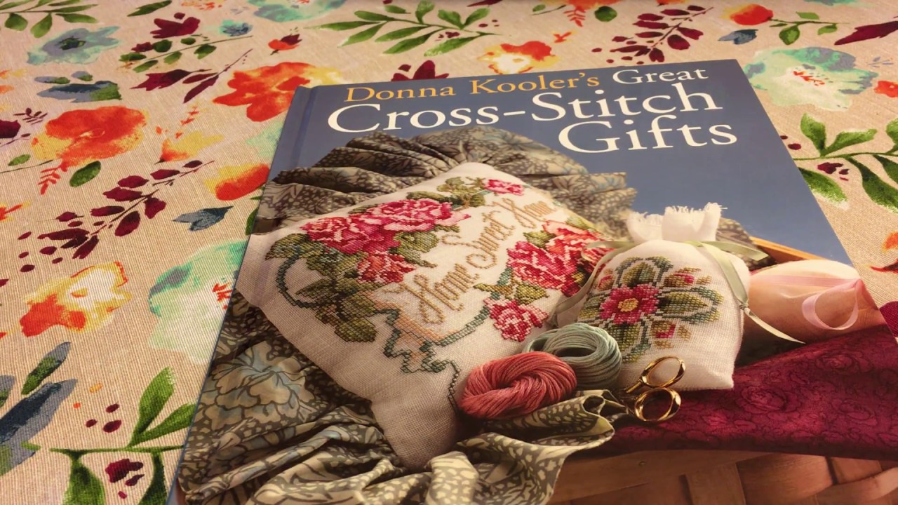 Flip-through of Cross-Stitch Gifts book
