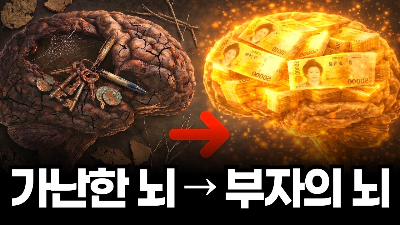 “이것만 미친 듯이 하세요.” 가난한 뇌를 끊어내고, ‘부자의 뇌’를 만드는 기가막힌 방법ㅣ뇌과학ㅣ심리학