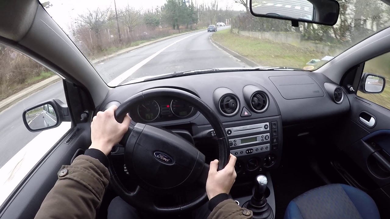 Ford Fiesta MK6 1.4 16V (2004) - POV Drive