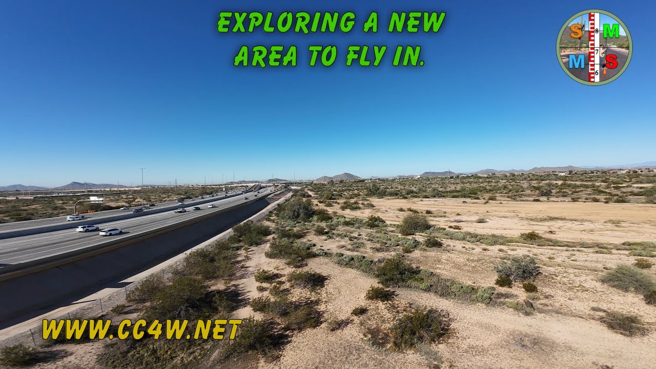 Exploring for new sites to fly.