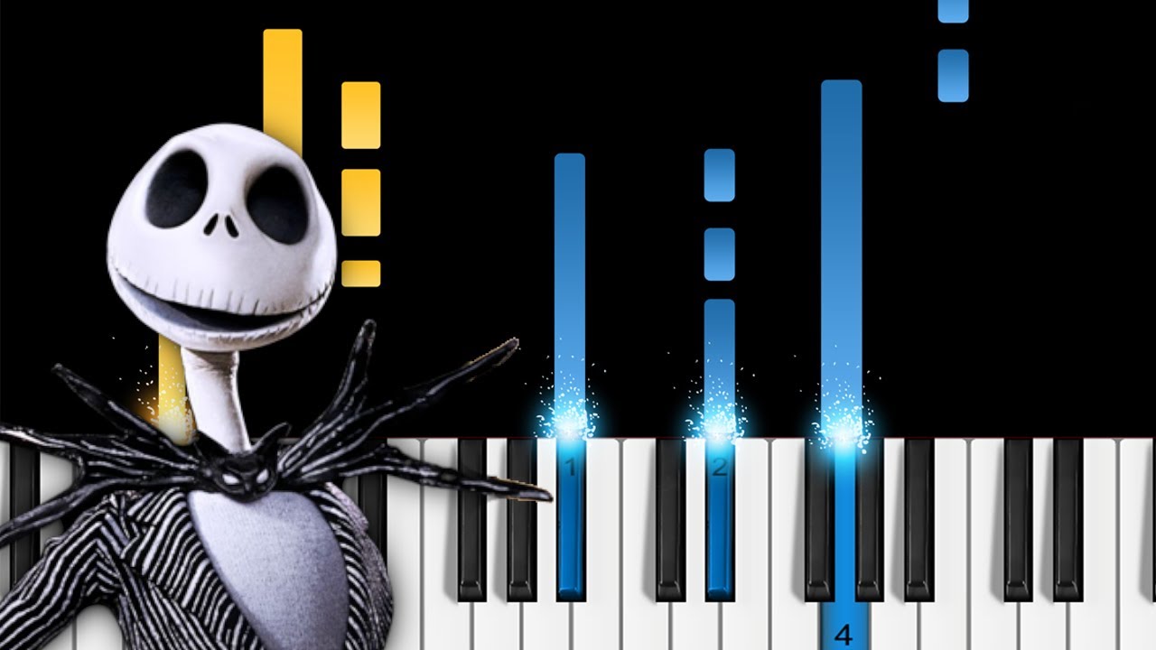 The Nightmare Before Christmas - Jack's Lament - EASY Piano Tutorial