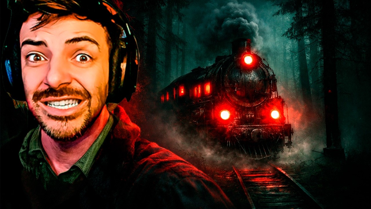 🔴 - Escapamos del bosque en un tren😨