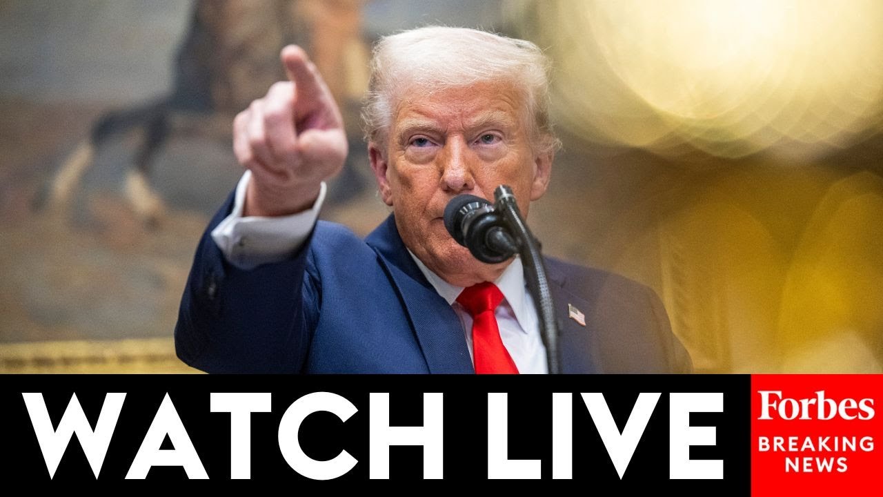 WATCH LIVE: President Trump And Gov. Jeff Landry Hold A Press Briefing At The White House