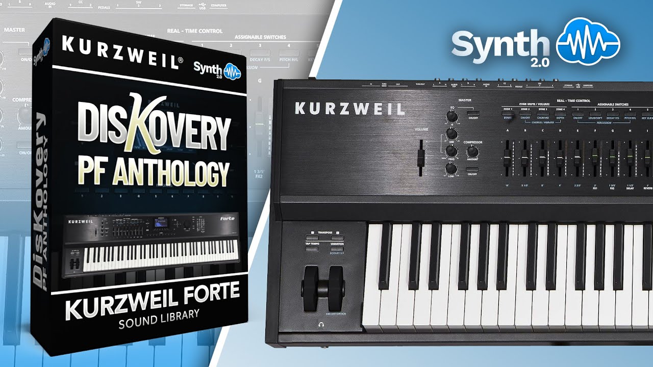 DISKOVERY PF ANTHOLOGY | PINK FLOYD SOUND BANK | KURZWEIL FORTE / PC4