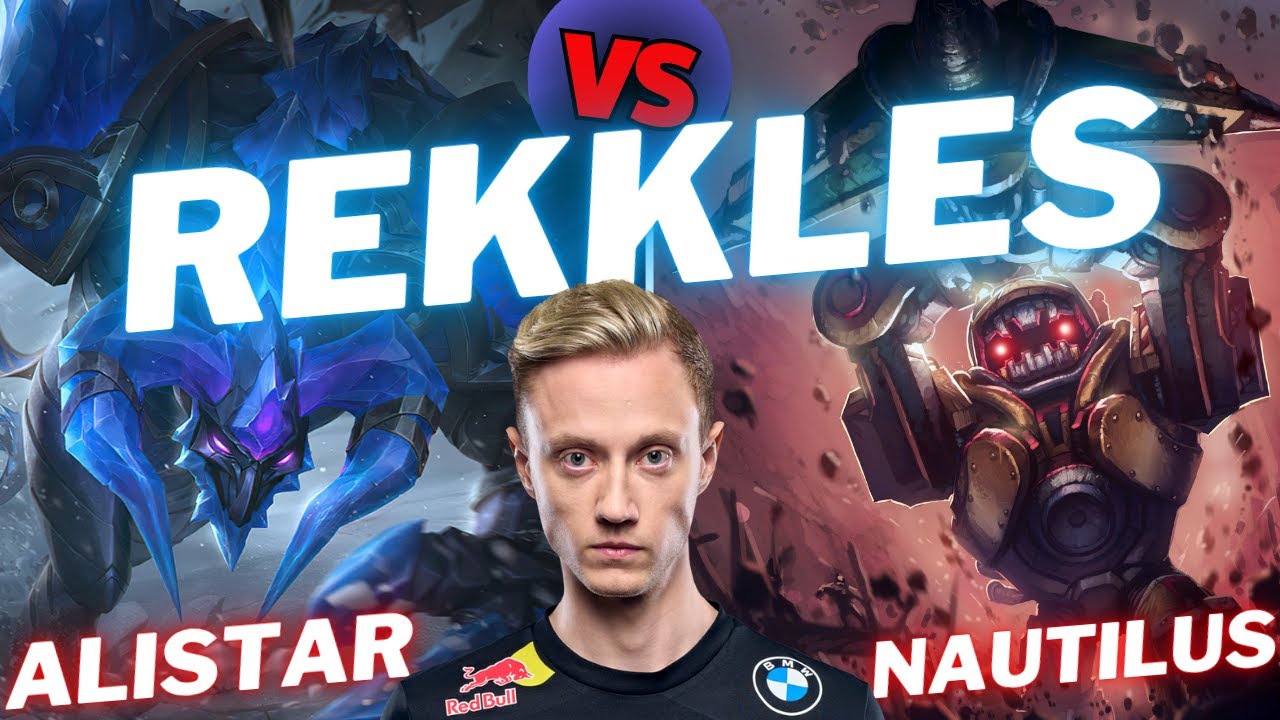 REKKLES | ALISTAR VS NAUTILUS | SUP  GAMEPLAY | Patch 15.11 / Season 15 | #LeagueofLegends