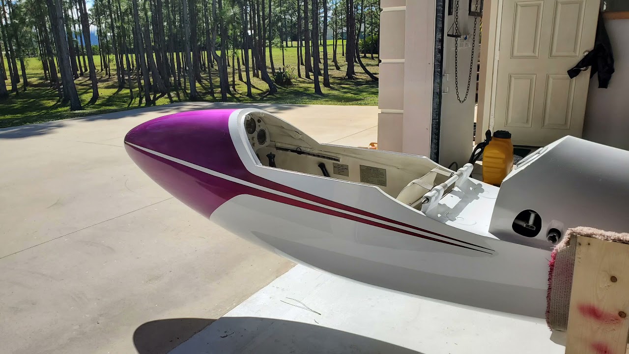 Glasflügel Libelle Restoration - a radical new addition to Treasure Coast Soaring Club!