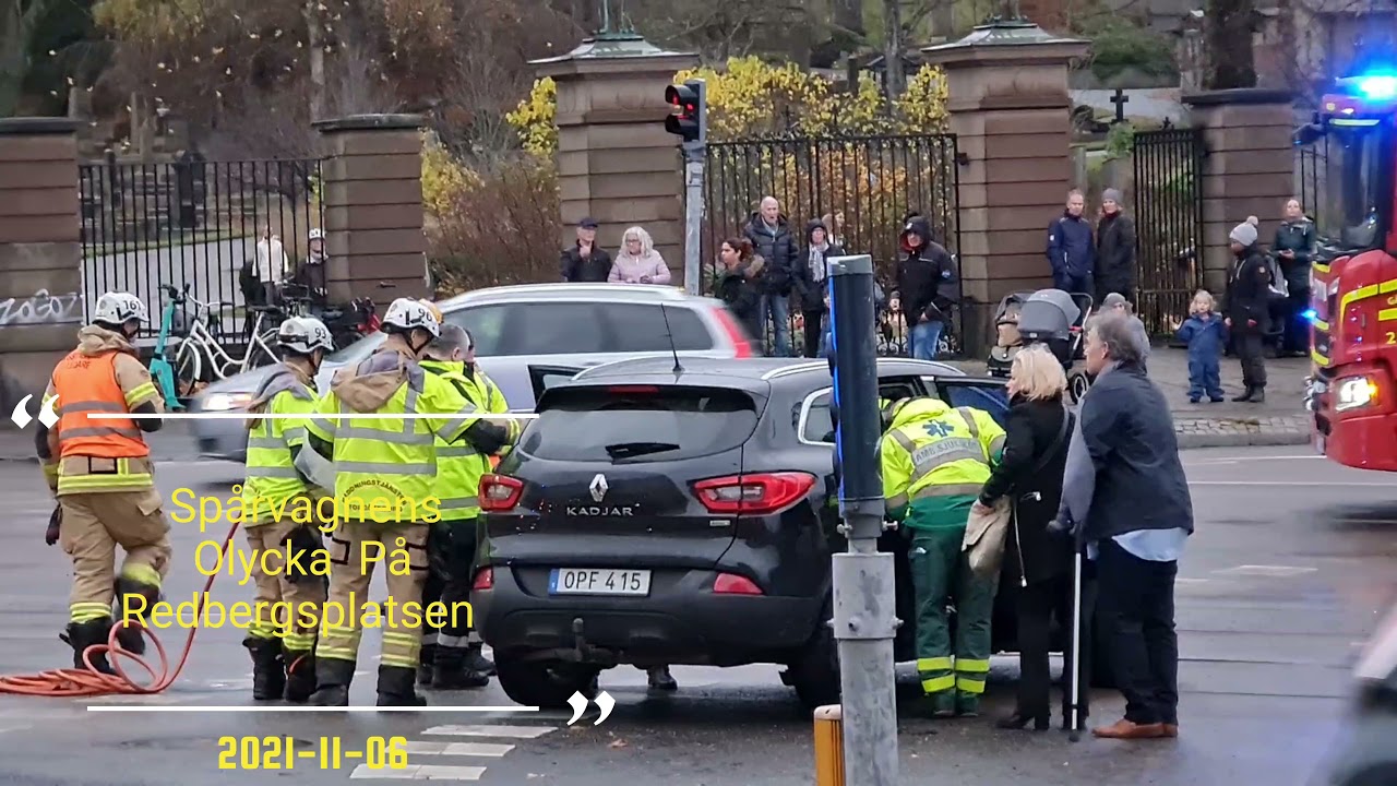 spårvagnens olycka på Redbergsplatsen 2021-11-06