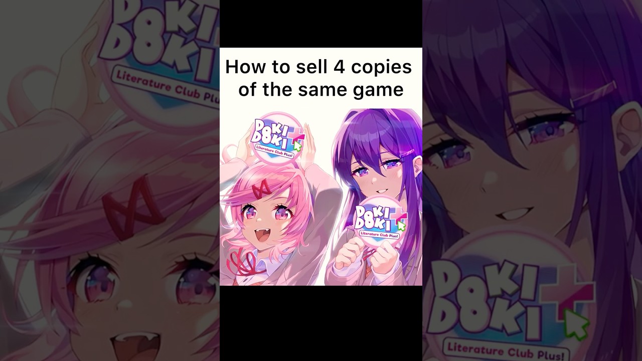 &ldquo;DDLC plus new Switch edition&rdquo; #ddlc #ddlcplus #dokidokiliteratureclubplus #switch2 #switch #natsuki