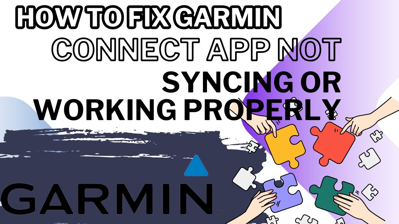 How to fix Garmin connect app not syncing or working properly - Problem Solved!