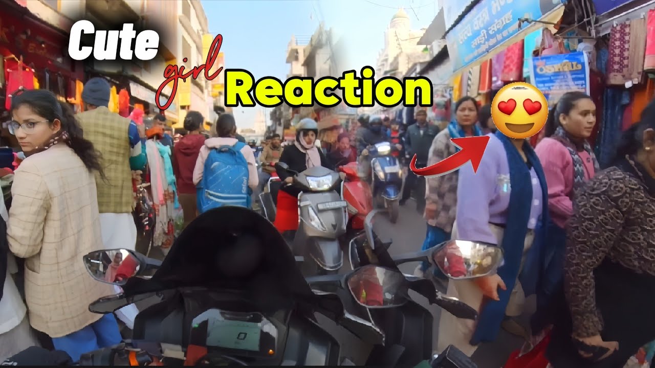 Market Reaction 😍 || Cute Girl Reaction Video ❤‍🩹 ||Reaction Video 🔥🔥|| #reaction #girl #cute 