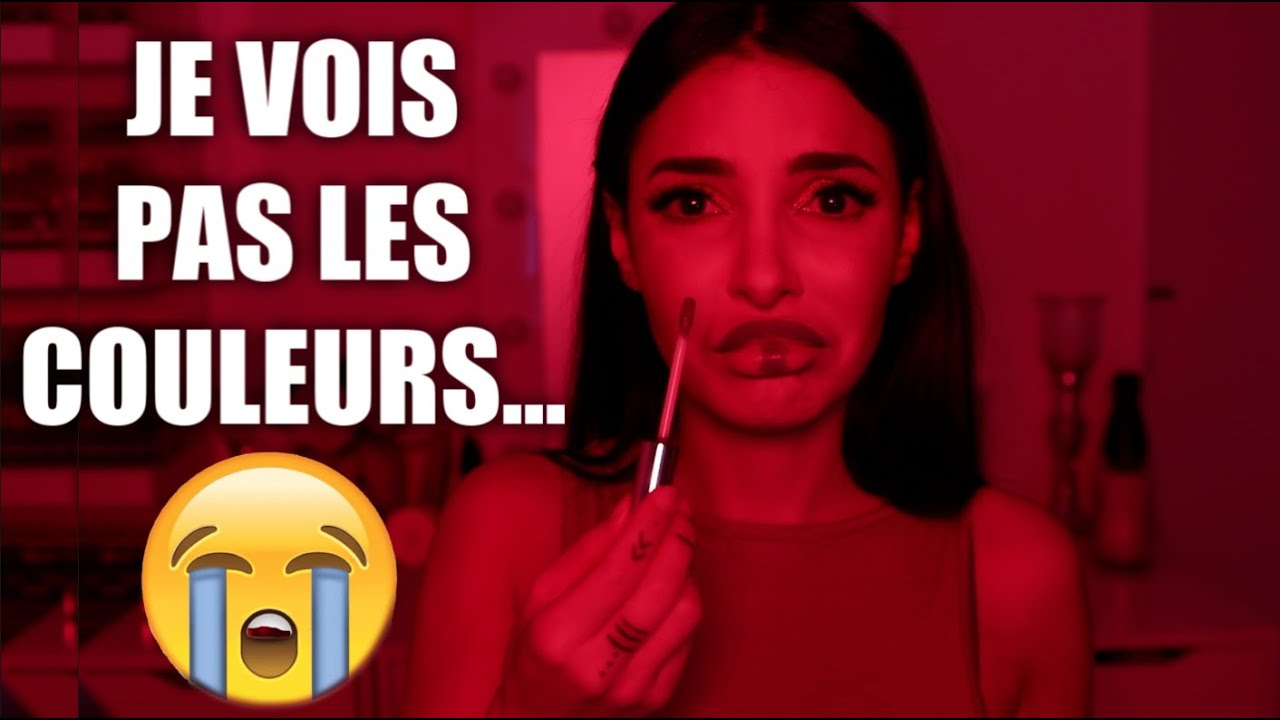 SE MAQUILLER À LA LUMIÈRE ROUGE : CHALLENGE RELEVÉ !